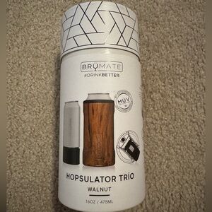 BrüMate Hopsulator Trio in Walnut NWT